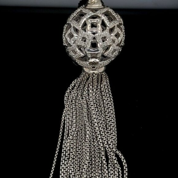 David Yurman Quatrefoil Diamond Necklace - Picture 3 of 8